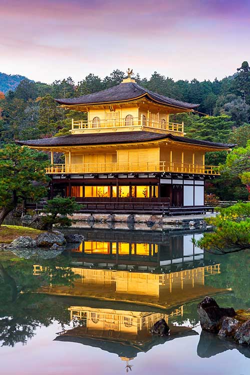 Kinkakuji in Kyoto Japan
